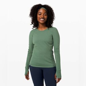 Lululemon Runderful Long Sleeve
Algae Green